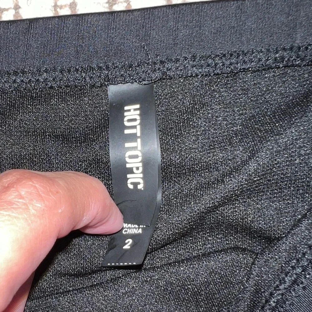 Torrid Plus Size 2X Black Halter Top Ruched Bottom Bikini Swim Set - Picture 5 of 12